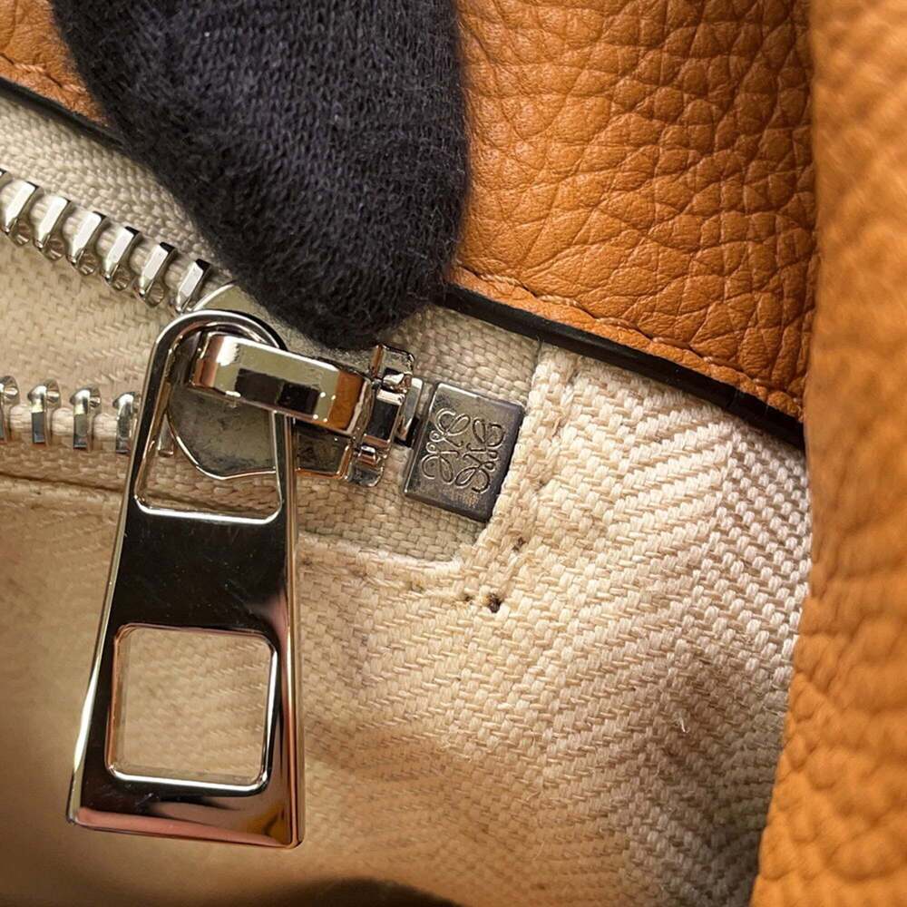 Loewe Tote Bag, Color Block Hobo Leather, LOEWE 2-Way Handbag - Picture 13 of 16